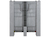 Click to swap image: CRAEMER CB3 Pallet Bin Solid 1000 Litre Grey
